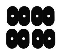 Bicycle Tire Valve Sticker - 4X Rubber Core Gasket Adhesive Pads, Airtight Seals Patch | Professional Wheel Maintenance Air Valve Parts, Repair Tube Kit For Road Bicycles, Mountain Cycles, And Hybrids