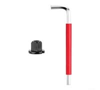 Bicycle Tool Kit For Bottom Bracket Work Combines 8mm Hex Key And 1/2 Drive Socket Wrench In One Integrated Design(A)