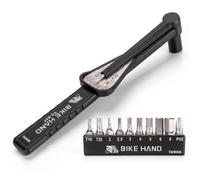 Bicycle Torque Wrench Set 2-10Nm Mini Torque Wrench for Bicycles with Bits (Allen 2-8mm, T10/T25, PH2) Compact Portable Tool for Road Bike, MTB, Gravel and E-Bike