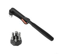 Bicycle Torque Wrench Set 3-10Nm and 10-20Nm with Hex Bit Set and T25 Torx Key, Chrome Vanadium Steel Cycling Torque Tool for Stem Bolt and Carbon Fibre Parts(10-20Nm)