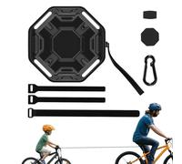 Bicycle Tow Rope - Retractable 100KG Capacity, Mountain Bike Pull Strap Elasticity, Child Anti-Fall Traction Equipment, Heavy Duty Outdoor Safety Tool for Kids Adults Cycling Trips
