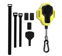 Bicycle Tow Rope with Quick-Release Hook Mount | Quick-release snap hook, one-hand operation, secure connection, fast attachment, effortless detachment(Yellow)