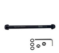 Bicycle Trainer Skewer - Easy to Install Trainer, Bicycle Thru Axle, Replacement Axle Made of Black Alloy, Compatible Adjustable Width, Gift for Men, Women, Teenagers, Adults