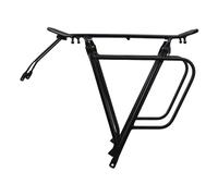 Bicycle Trunk Back, Bicycle Carrier | Heavy Duty Aluminum Alloy Rear Bicycle Bracket - Person Carriage Equipment Stand, Bicycle Accessories for Long Road Trips and
