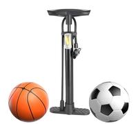 Bicycle Tyre Pump 160 PSI 1100 KPa - Portable High Pressure Inflator, Compatible with Road Bikes, Mountain Bikes, Inflators, Balls, Sports Equipment, Camping, Travel, Outdoor Use | Lightweight
