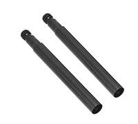 Bicycle Valve Extender, Aluminium Alloy, 60mm Long, Black Color, Motorbike Valve Extender, Durable and Lightweight Presta Valve Adapter for Road Bikes, Mountain Bikes, and Motorcycles