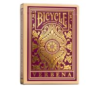 Bicycle Verbena Playing Cards - 1 Deck, Air Cushion Finish, Professional, Superb Handling & Durability, Great Gift For Card Collectors, Gold,purple