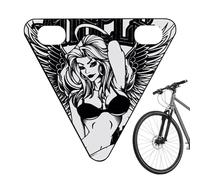Bicycle Warning Reflectors - Reflective Cycling Gear, High Visibility Warning Lightless Markers | 300-meter Safe Viewing Visibility Enhancement For Road Mountain City Commuting Travel Ridings