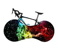 Bicycle Wheel Cover, Dustproof Bicycle Wheel Cover for Indoor Outdoor Storage, High Elastic Tire Package Road MTB Protective Gear Garage for Tires of 26-29 Inches (Starry Sky)