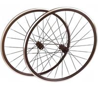 bicycle wheel, Road Bike Barrel Axle 27MM700C Straight Pull Brake Six Wheel Aluminum Alloy Rim 8/9/10/11 Speed 24 Holes