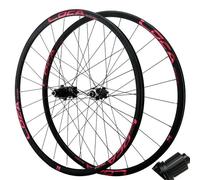 Bicycle Wheels 24/26/27.5/29 Inch MTB Wheelset, Wide Rim Mountain Bike Wheelset Front and Rear with 5 Pawl Hub Cycling Wheelset