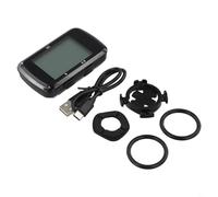 Bicycle Wireless Computer GPS Speedometer and Odometer with 2 4 Inch LCD Screen for Accurate Speed and Distance Tracking Outdoor Use (computer+base)