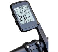 Bicycle Wireless Computer, GPS Speedometer And Odometer With 2.4" LCD Display, Backlight, Always-on Design, 28-hour Battery Life(computer+extension)