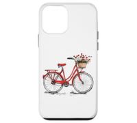 Bicycle with Basket of Flowers, Cyclist Case for iPhone 12 mini