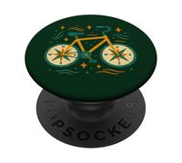 Bicycle with Compass Wheels Adventure Cycling Travel PopSockets Adhesive PopGrip