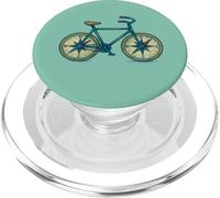 Bicycle with Compass Wheels Adventure Cycling Travel PopSockets PopGrip for MagSafe