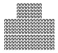 Bicycles Brake Wire Holder with Strong Grip Cycling Brake Line Fastener Personality Look and Secure Attachments High Strengths Bike Cable Fasteners