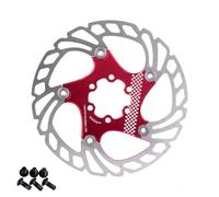 Bicycles Rear Brake Drum 6-Bolt Brake Disc 160mm 180mm 203mm Brake Disc Rotor Floating Cooling Heat Dissipation 6 Inch MTB Road Bike(203mm RD)