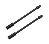 Bicycles Rear Brake Drum Bicycle V Brake Elbow Noodle V-Brake Caliper Cable Flexible Hose Spring Bend Pipe Folding Bike Cable Guide(Black 2pcs)