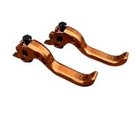 Bicycles Rear Brake Drum Brake Lever Handle Fit for Shimano SLX M6100 XT M8100 Hydraulic Brake Replacement Repair Accessory(A Pair of Orange Bra)