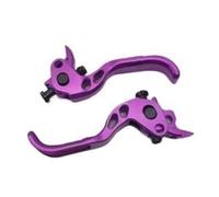 Bicycles Rear Brake Drum Brake Lever Handle Fit for Shimano SLX M6100 XT M8100 Hydraulic Brake Replacement Repair Accessory(A Pair of Purple Bra)