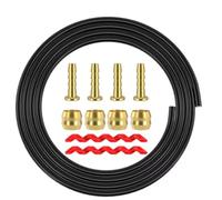 Bicycles Rear Brake Drum Hydraulic Disc Brake Hose Bike Tube Pipe Housing Fit for Shimano Fit for Magura Fit for Sram SM-BH90 BH59 Bike Brake Drum(BH59-Black)