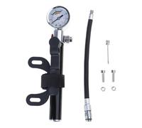 Bicycles Tire Air Pumps With Pressure Gauge Fast Tyre Inflation Frame Mounted For Bike Aluminum Alloys Small Hand Pumps High Pressure Bike