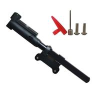 Bicycles Tire Pumps With Barometers Road Bike Tyre Inflator Hand Aluminum Cycling Hand Airs Bike Accessories Light Weight Air Pumps Tire Inflation