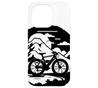 Bicyclist Graphic Mountain Bike Trials Case for iPhone 15 Pro