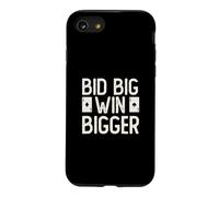 Bid Big Win Bigger Funny Pitch Card Game For A Pitch Player Case for iPhone SE (2020) / 7/8