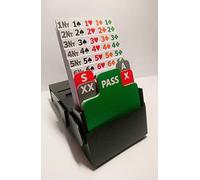 Bid Pal Bridge Bidding Boxes set of 4 (Black)