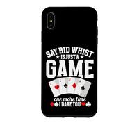 Bid Whist Legend Player Enthusiast Waiting Bid Whist Case for iPhone XS Max