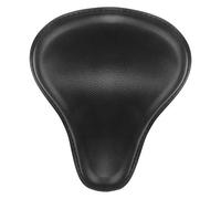 Bid4ze Black Leather Motorcycle Vintage Solo Slim Seat Large For Harley Sportster XL 883 1200 Dyna Bobber Chopper Custom H-onda