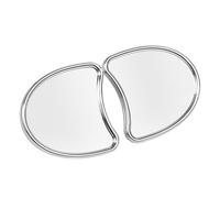 BID4ZE Chrome Batwing Fairing Mount Mirror For Harley Street Glide FLHX Electra Glide Standard FLHT/Ultra Limited FLHTK/Ultra Classic FLHTCU 1996-2013 Tri Glide Ultra Classic FLHTCUTG 2009-2013
