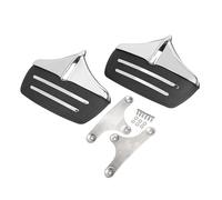 BID4ZE Chrome Rear Mud Flaps Fender Guard For Harley Tri Glide Ultra Classic FLHTCUTG 2011-2023 Street Glide Trike FLHXXX 2011