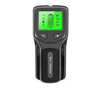 Bidbory Stud Finder Wall Scanner, 5 in 1 Electronic Stud with LCD Display for Wood Metal and AC Wire Detection (Black)