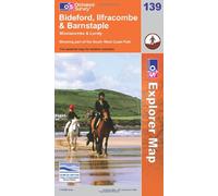 Bideford, Ilfracombe and Barnstaple: Sheet 139 (OS Explorer Map)