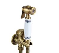 Bidet Antique Hand Held Bidet Sprayer Douche Toilet Kit
