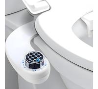 Bidet Attachment for Toilet Seat,Self-Cleaning Sprayer,Dual Nozzle Bidet with Adjustable Cold Water Pressure Control,Frontal & Rear Wash for the Elderly and Pregnant Women.Environmental Friendly Gift.
