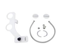 Bidet Attachment Toilet Self Cleaning Nozzle Adjustable Water Pressure 360 Degree Rotating Nozzle Hygienic Wash Easy Install Durable ABS Stainless Steel for Bathroom Upgrade