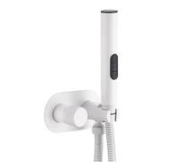Bidet Brushed Rose Gold Brass Bidet Faucet Wall Mount