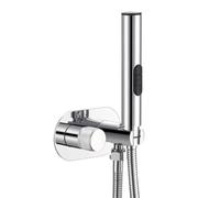 Bidet Brushed Rose Gold Brass Bidet Faucet Wall Mount