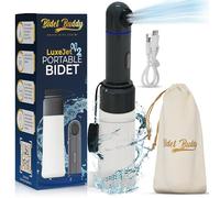 Bidet Buddy™ LuxeJet V2- Portable Bidet, Travel Bidet, 350ML Portable Bidet for Travel, Handheld Bidet Portable, Portable Bidet for Women and Men, Electric Travel Bidet
