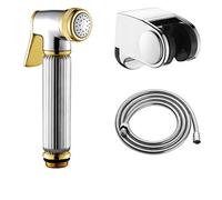 Bidet Faucet - Manual Diaper Sprayer & Toilet Spray Gun Hygiene Kit for Easy Cleaning & Flushing, Ideal for Home and Travel