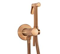 Bidet Faucet Rea Lungo Loop Brush Cooper, Brass