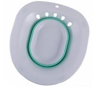 Bidet Potty Portable Folding Wash Woman Female Private Part | Pp and Tpr, Space Saving Folding Design, Hook Detail, White Finish, Adult Maternal and Elder Use