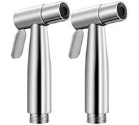 Bidet Spray Heads Hand Held Bidet Spray Head Stainless Steel for Bathroom Kitchen and Toilet Cleaning (2 Pack)