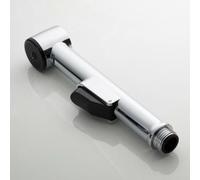 Bidet Spray, Toilet Handheld Douche Spray Nozzle ABS Hygienic Shower Head with Hose Bracket, Flush Booster Small Nozzle for Bathroom WC Cleaning