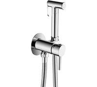 Bidet Sprayer for Toilet - Wall Mounted Hot & Cold Bidet Faucet Handheld Diaper Sprayer Kit Chrome Finish Adjustable Pressure Easy Installation Hygienic Bathroom Upgrade