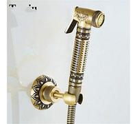 Bidet Sprayer with Hose Holder, Adjustable Nozzle for Toilet and Shower Cleaning, Easy Installation